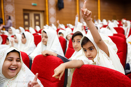 جشن تکلیف 550 نفر دختر ایتام