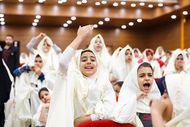 جشن تکلیف 550 نفر دختر ایتام