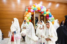 جشن تکلیف 550 نفر دختر ایتام
