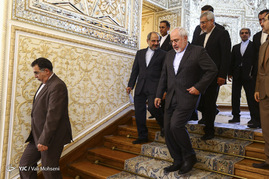 دیدار ظریف با مشاور امنیت ملی افغانستان