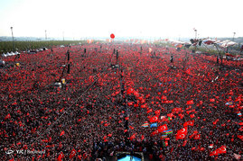 اجتماع بزرگ حامیان اردوغان در استانبول
