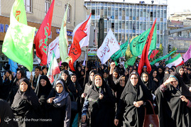 کاروان‌های زائران پیاده حرم شاهچراغ(ع)
