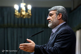عبدالرضا رحمانی فضلی وزیر کشور در مراسم تودیع و معارفه رئیس سازمان ثبت احوال کشور