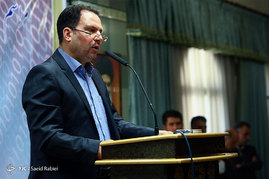 دکتر حمید درخشان نیا رییس جدید در مراسم تودیع و معارفه رئیس سازمان ثبت احوال کشور
