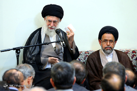 دیدار وزیر، معاونان و مدیران وزارت اطلاعات با رهبر معظم انقلاب