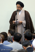 دیدار وزیر، معاونان و مدیران وزارت اطلاعات با رهبر معظم انقلاب