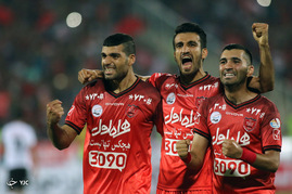 دیدار تیم های فوتبال پرسپولیس و صبا
