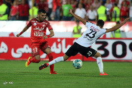 دیدار تیم های فوتبال پرسپولیس و صبا
