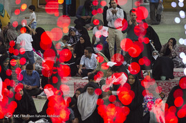 آذین بندی و چراغانی حرم رضوی در آستانه میلاد امام رضا(ع)
