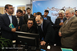 بازدید رییس سازمان صدا و سیما از معاونت فنی و افتتاح پروژه های فنی
