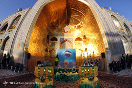 آیین نقاره زنی صبح میلاد امام رضا علیه السلام