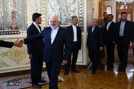 دیدار وزیر امور خارجه بروندی با ظریف