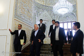 دیدار رئیس مجلس عراق با وزیر خارجه ایران