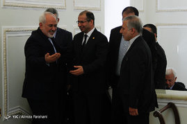 دیدار رئیس مجلس عراق با وزیر خارجه ایران
