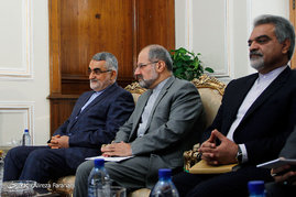 دیدار رئیس مجلس عراق با وزیر خارجه ایران