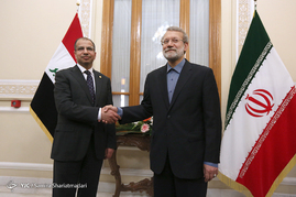 دیدار لاریجانی با رییس مجلس عراق