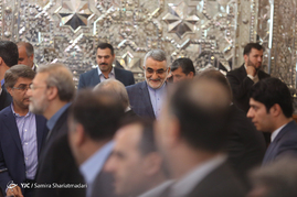 دیدار لاریجانی با رییس مجلس عراق