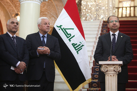 دیدار لاریجانی با رییس مجلس عراق