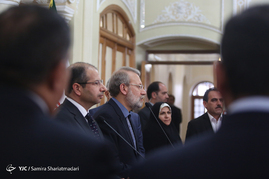 دیدار لاریجانی با رییس مجلس عراق