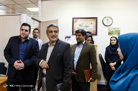 بازدید رییس سازمان صنعت، معدن و تجارت استان تهران از باشگاه خبرنگاران جوان