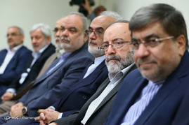 دیدار رئیس جمهور و اعضای هیأت دولت با رهبر معظم انقلاب
