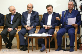 دیدار رئیس جمهور و اعضای هیأت دولت با رهبر معظم انقلاب
