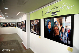 بازدید سخنگوی شورای نگهبان از نمایشگاه عکس به نام زیتون