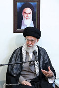 دیدار فرماندهان و مسئولان قرارگاه پدافند هوایی خاتم‌الانبیاء(ص) ارتش با رهبر معظم انقلاب
