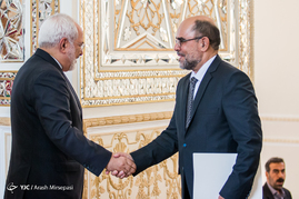 دیدار ظریف با وزیر امور خارجه افغانستان