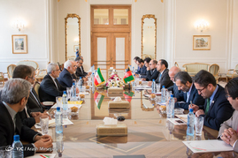 دیدار ظریف با وزیر امور خارجه افغانستان