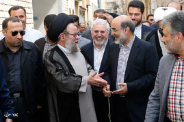 ديدار رئيس رسانه ملی با مراجع عظام

