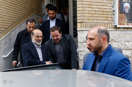 ديدار رئيس رسانه ملی با مراجع عظام
