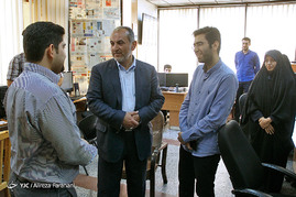 بازدید سخنگوی ستاد مبارزه با مواد مخدر از باشگاه خبرنگاران جوان