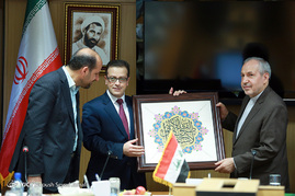 دیدار دوجانبه وزیر آموزش و پرورش ایران و وزیر تربیت عراق
