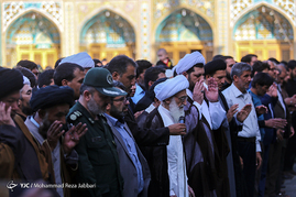 تشییع پیکر پنج شهید مدافع حرم در قم
