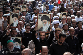 راهپیمایی نمازگزاران جمعه در انزجار علیه جنایات آل سعود - مشهد
