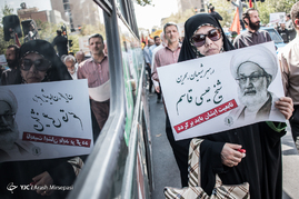 راهپیمایی نمازگزاران در سالگرد فاجعه منا