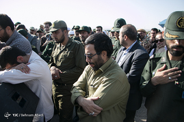 مراسم استقبال از سه شهید گمنام دوران دفاع مقدس - تبریز‎
