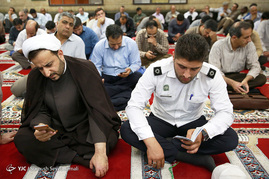 آغاز مراسم دعای عرفه در مسجد بلال