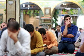 آغاز مراسم دعای عرفه در مسجد بلال