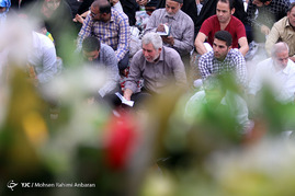 مراسم دعای عرفه در حرم مطهر رضوی	
