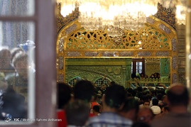 مراسم دعای عرفه در حرم مطهر رضوی	
