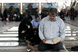 مراسم دعای عرفه در تبریز
