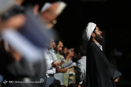 مراسم دعای عرفه در حرم حضرت معصومه(س‎)
