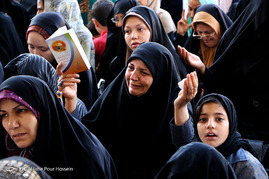 مراسم دعای عرفه در حرم شاهچراغ(ع) - شیراز‎
