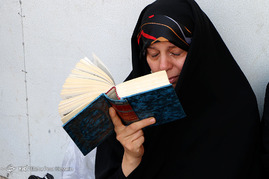 مراسم دعای عرفه در حرم شاهچراغ(ع) - شیراز‎
