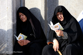 مراسم دعای عرفه در حرم شاهچراغ(ع) - شیراز‎
