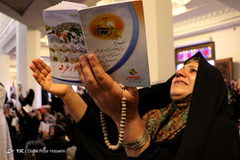 مراسم دعای عرفه در حرم شاهچراغ(ع) - شیراز‎
