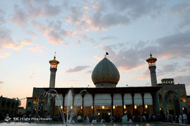 مراسم دعای عرفه در حرم شاهچراغ(ع) - شیراز‎

