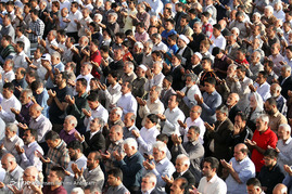 اقامه نمازعید سعید قربان در حرم امام رضا علیه السلام
